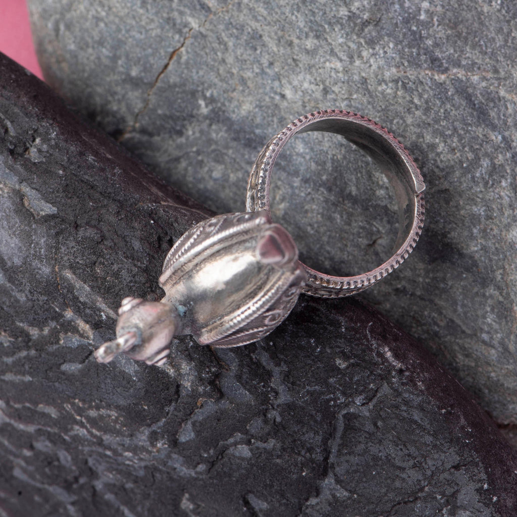 Cocktail Silver Ring - Angaja Silver