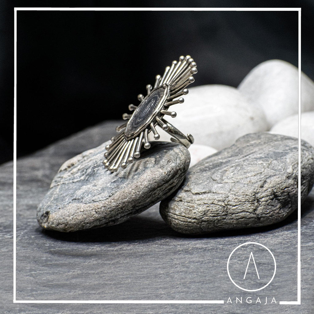 Coin Silver Ring - Angaja Silver