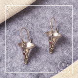 Coral Earrings - Angaja Silver