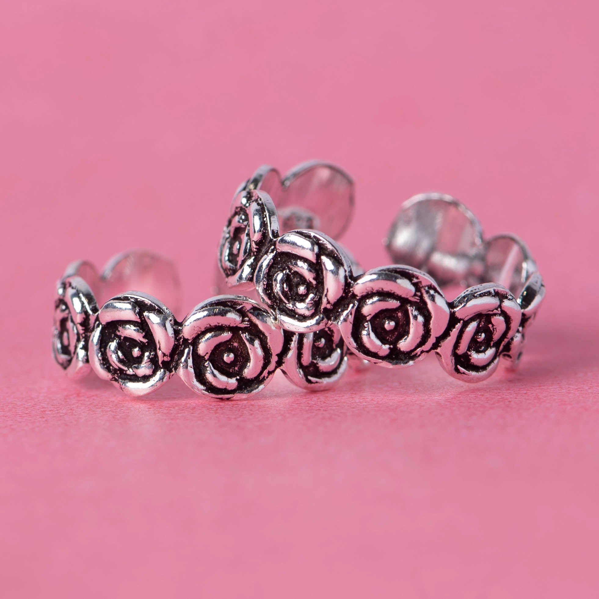 Dreamy Wishbone Rose Gold 925 Silver Toe Ring - Valentine's Gift – Zavya