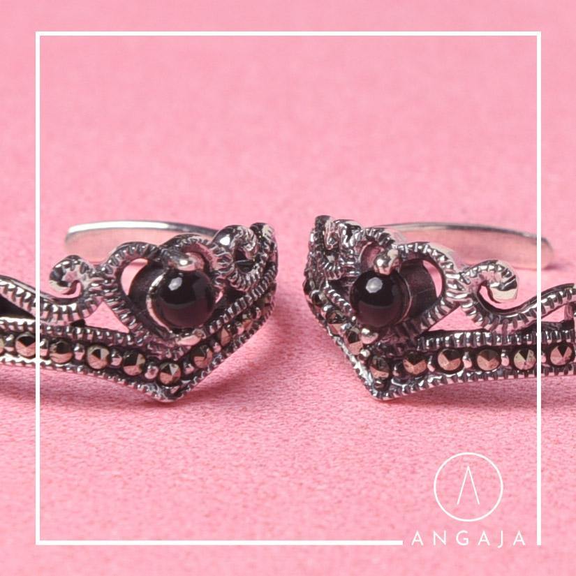 Silver Toe Ring - Angaja Silver