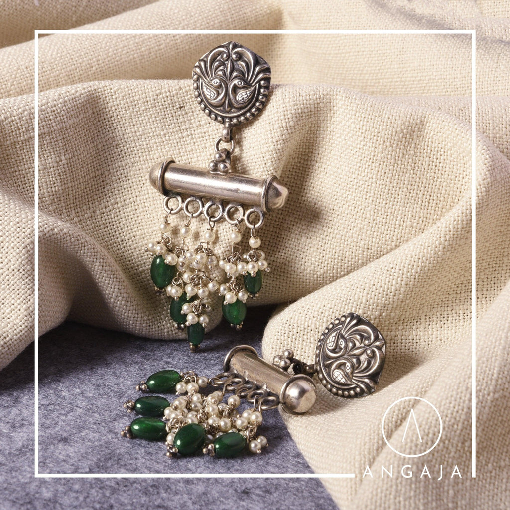 Earrings - Angaja Silver