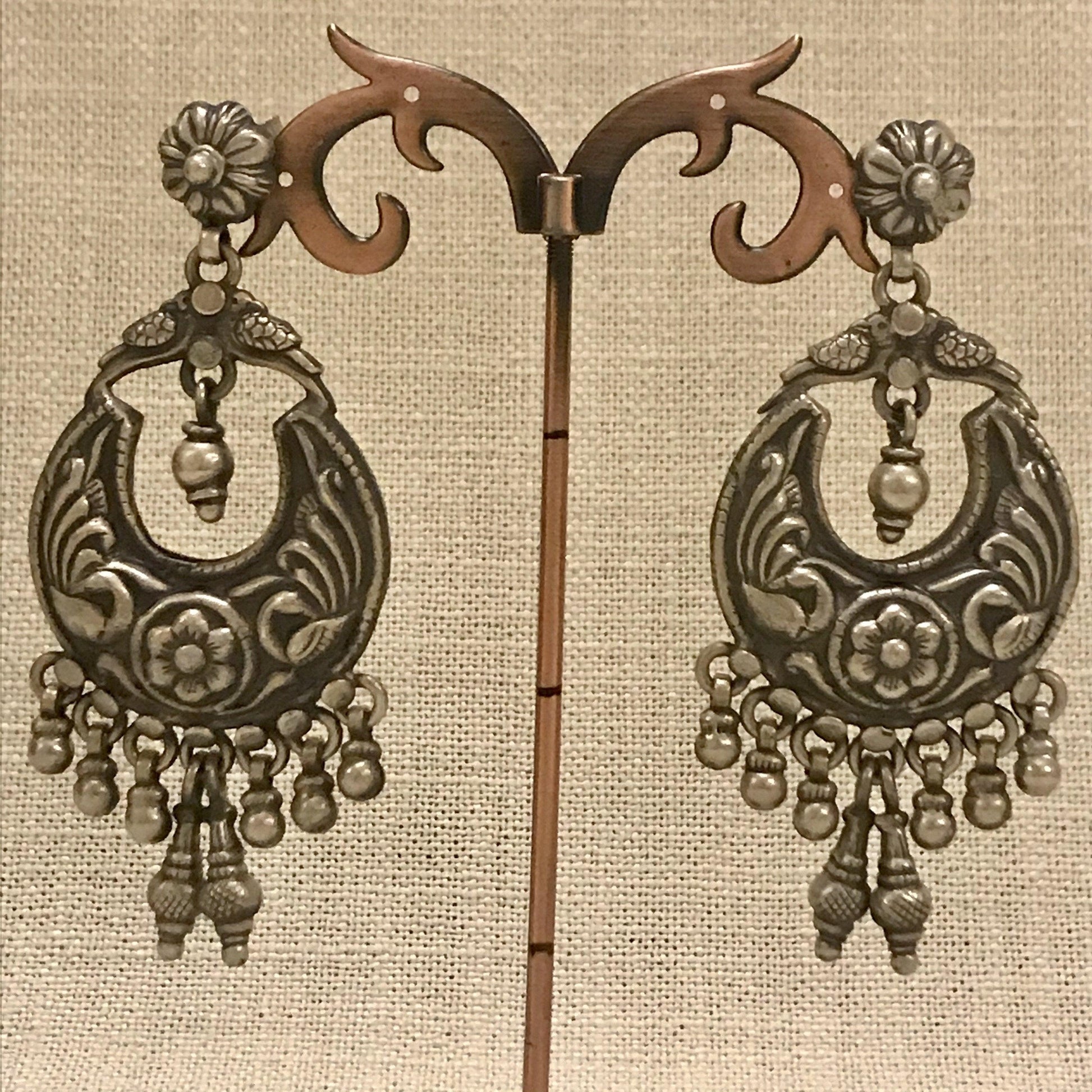 Earrings - Angaja Silver