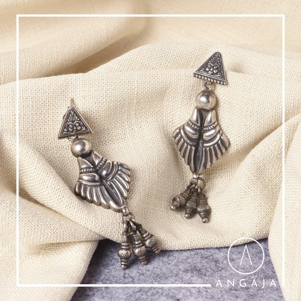 Earrings - Angaja Silver