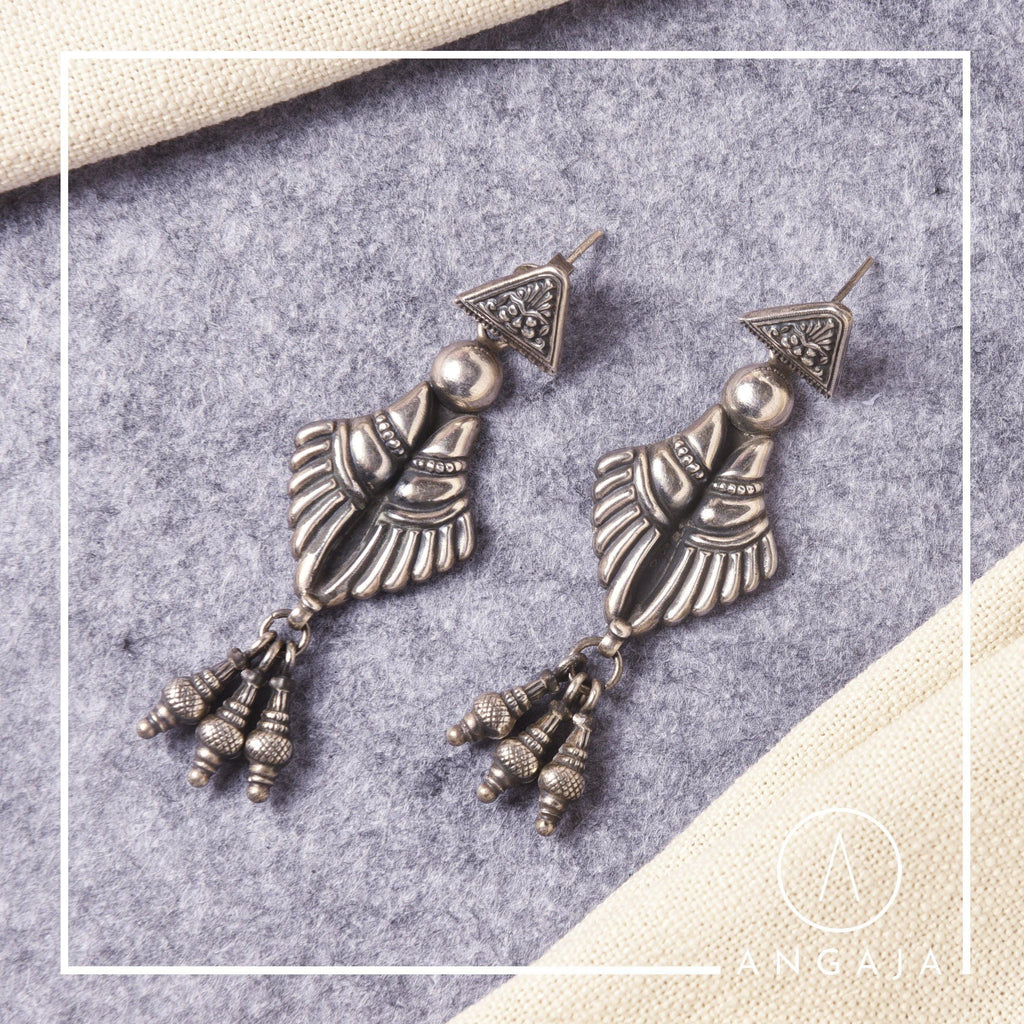 Earrings - Angaja Silver