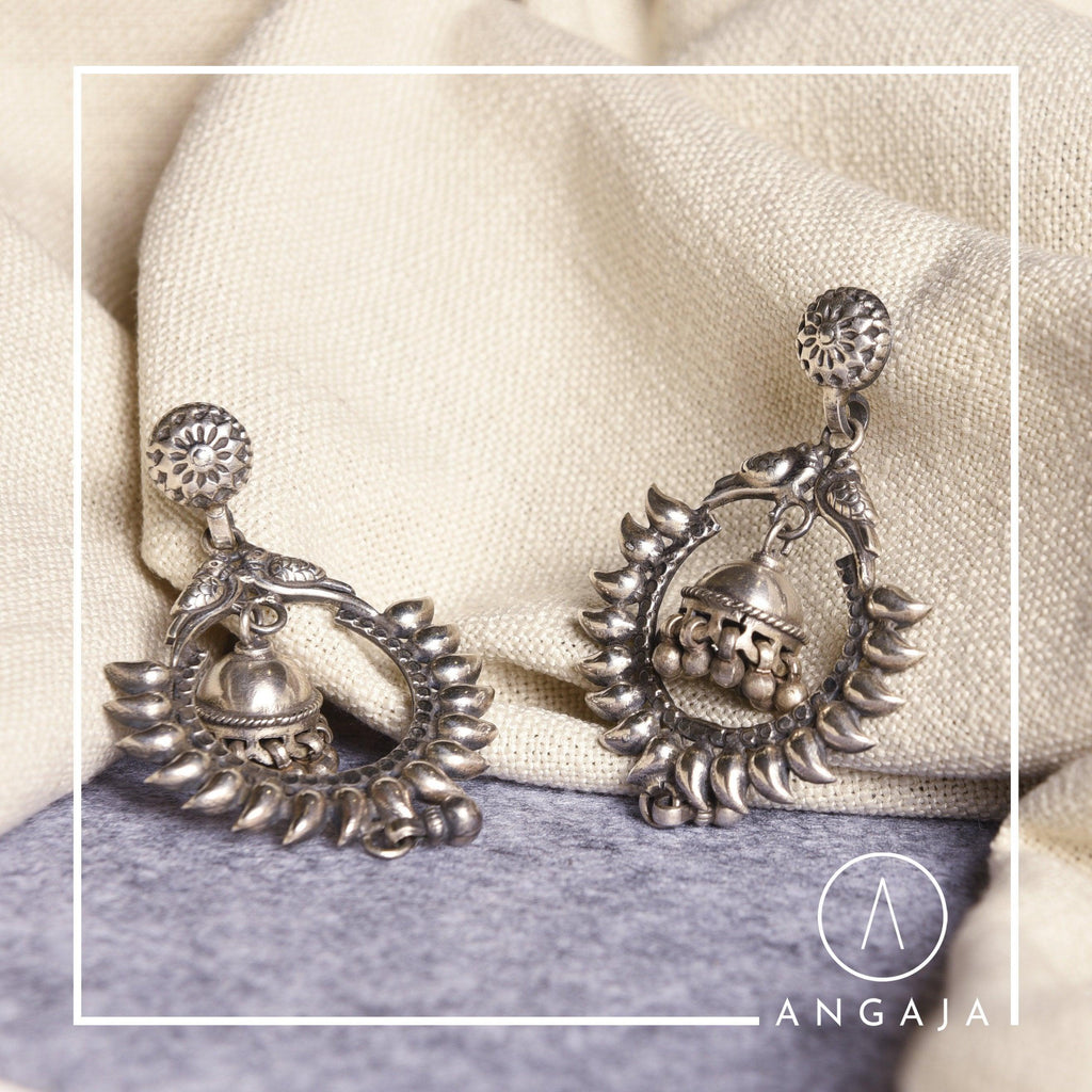 Earrings - Angaja Silver