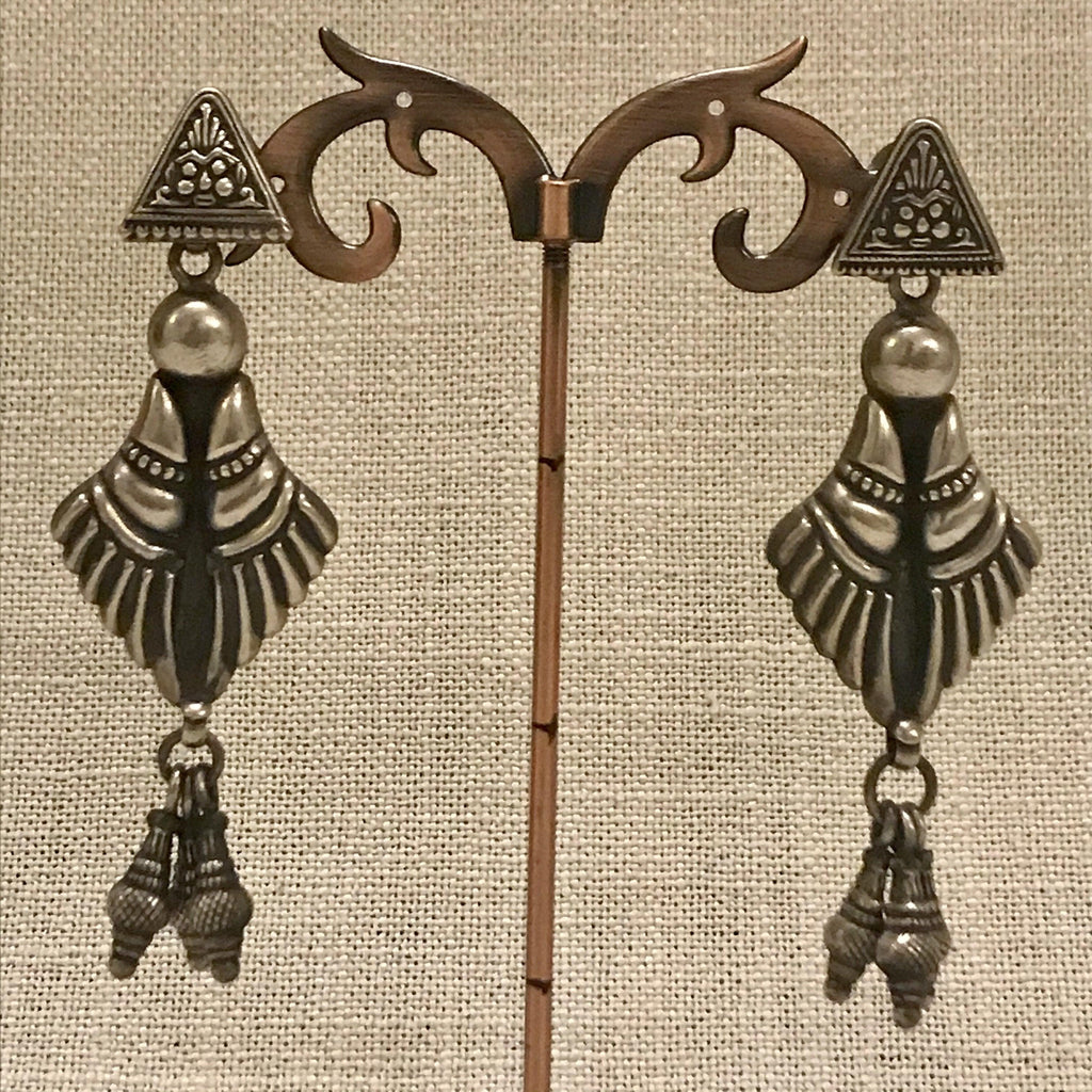 Earrings - Angaja Silver