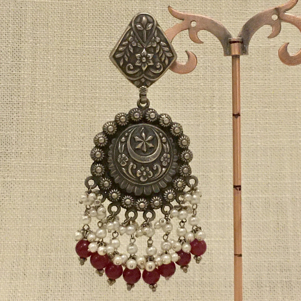 Earrings - Angaja Silver