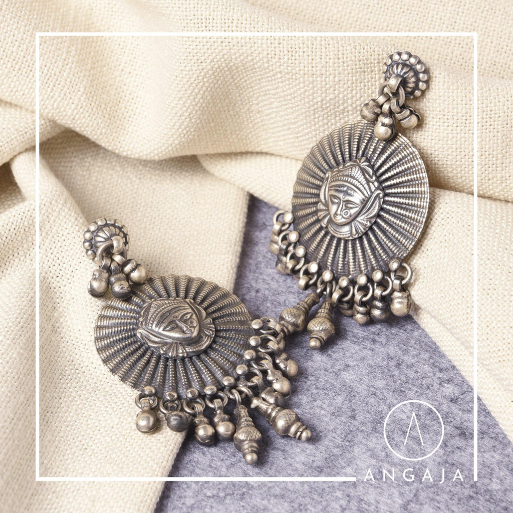 Earrings - Angaja Silver