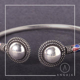 Enamel Bracelet - Angaja Silver