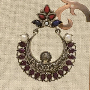 Ethnic Earrings - Angaja Silver