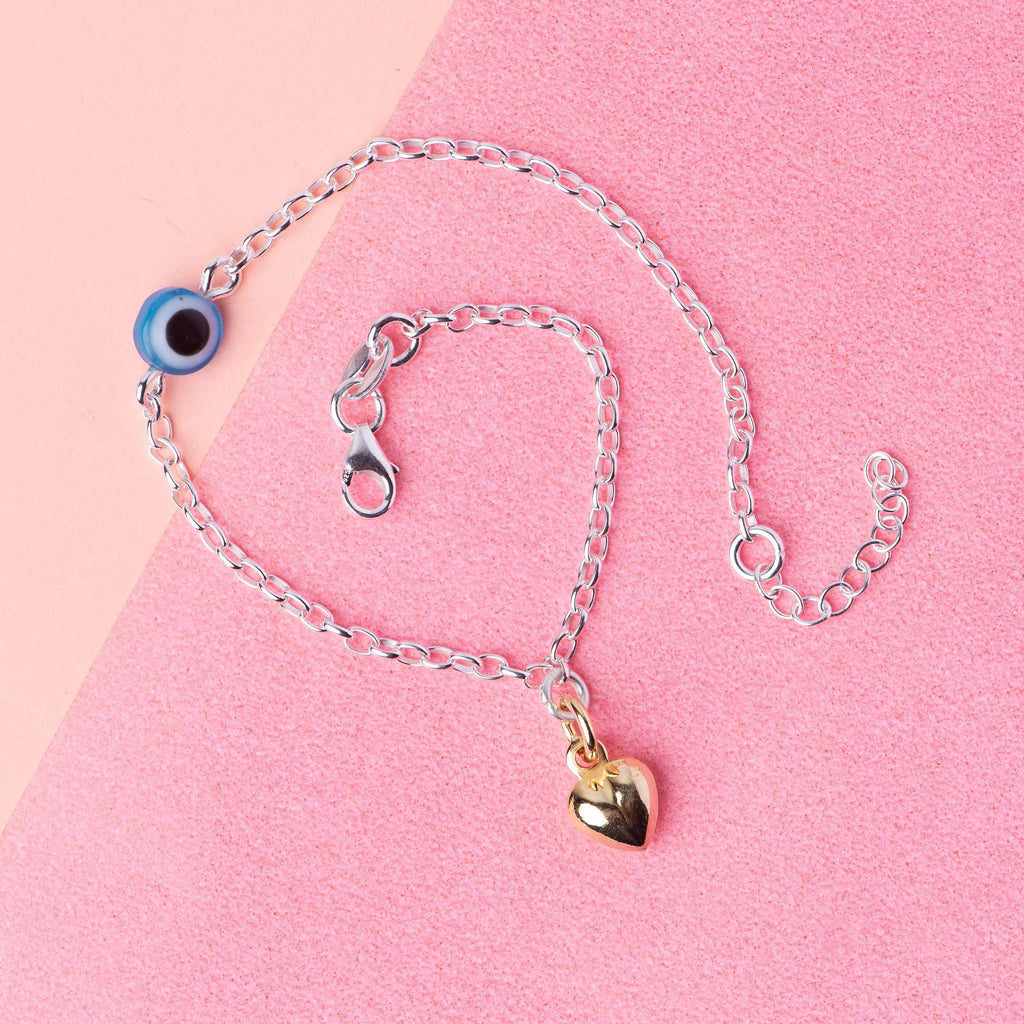 Evil Eye Bracelet - Angaja Silver