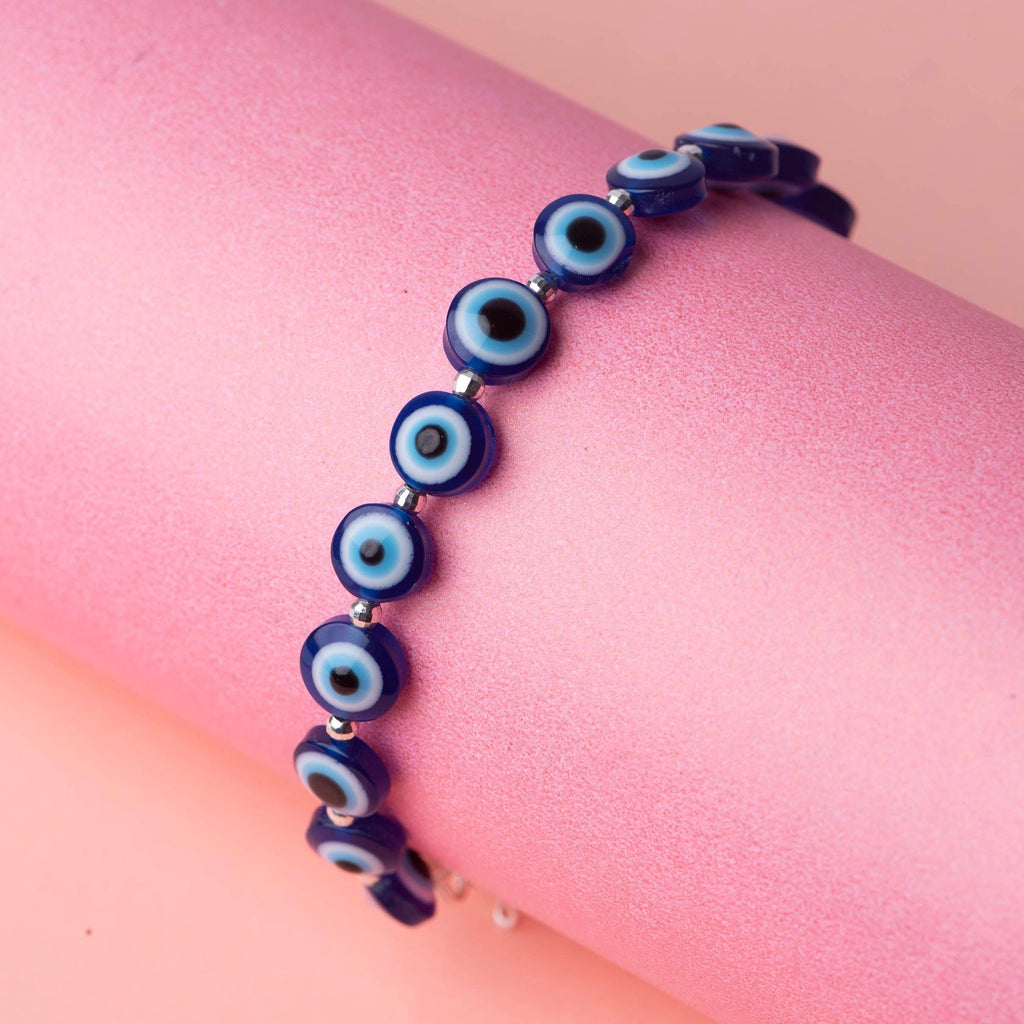 Evil Eye Bracelet - Angaja Silver