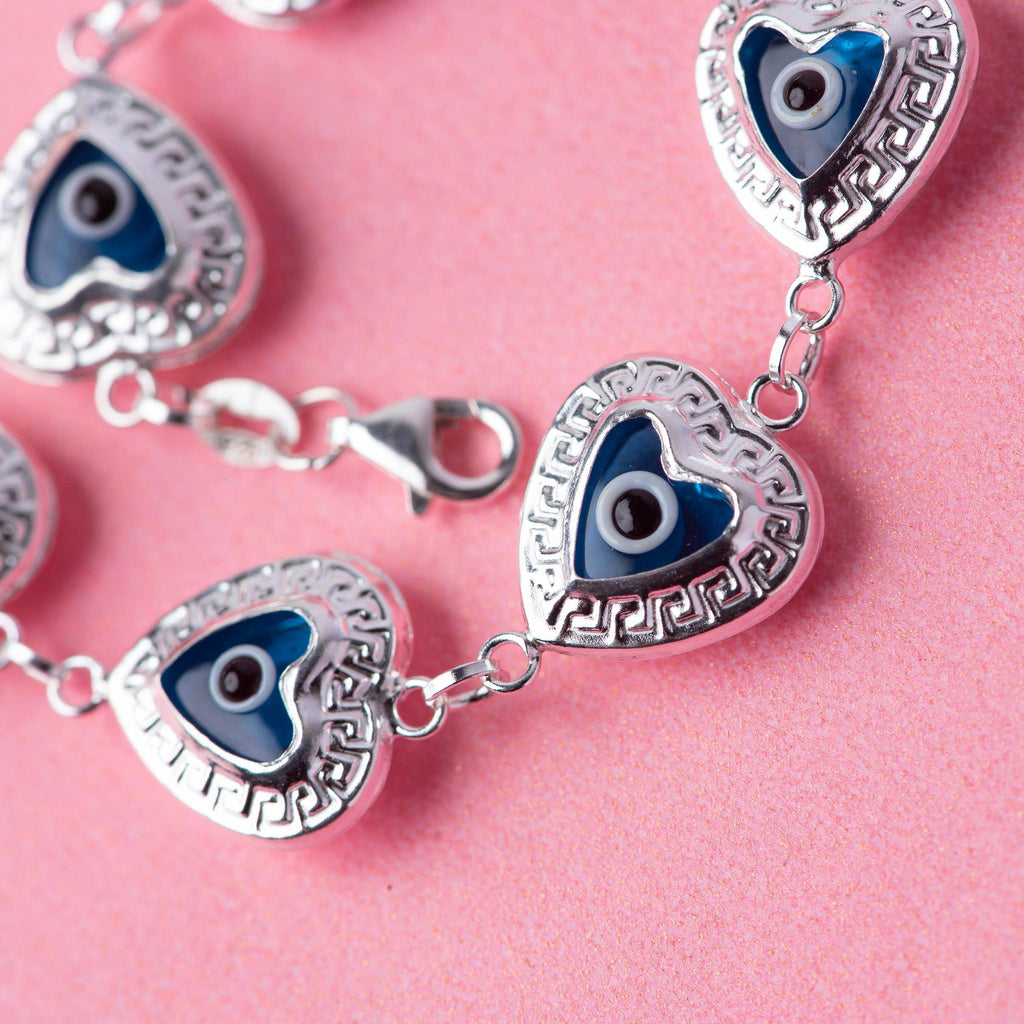 Evil Eye Bracelet - Angaja Silver