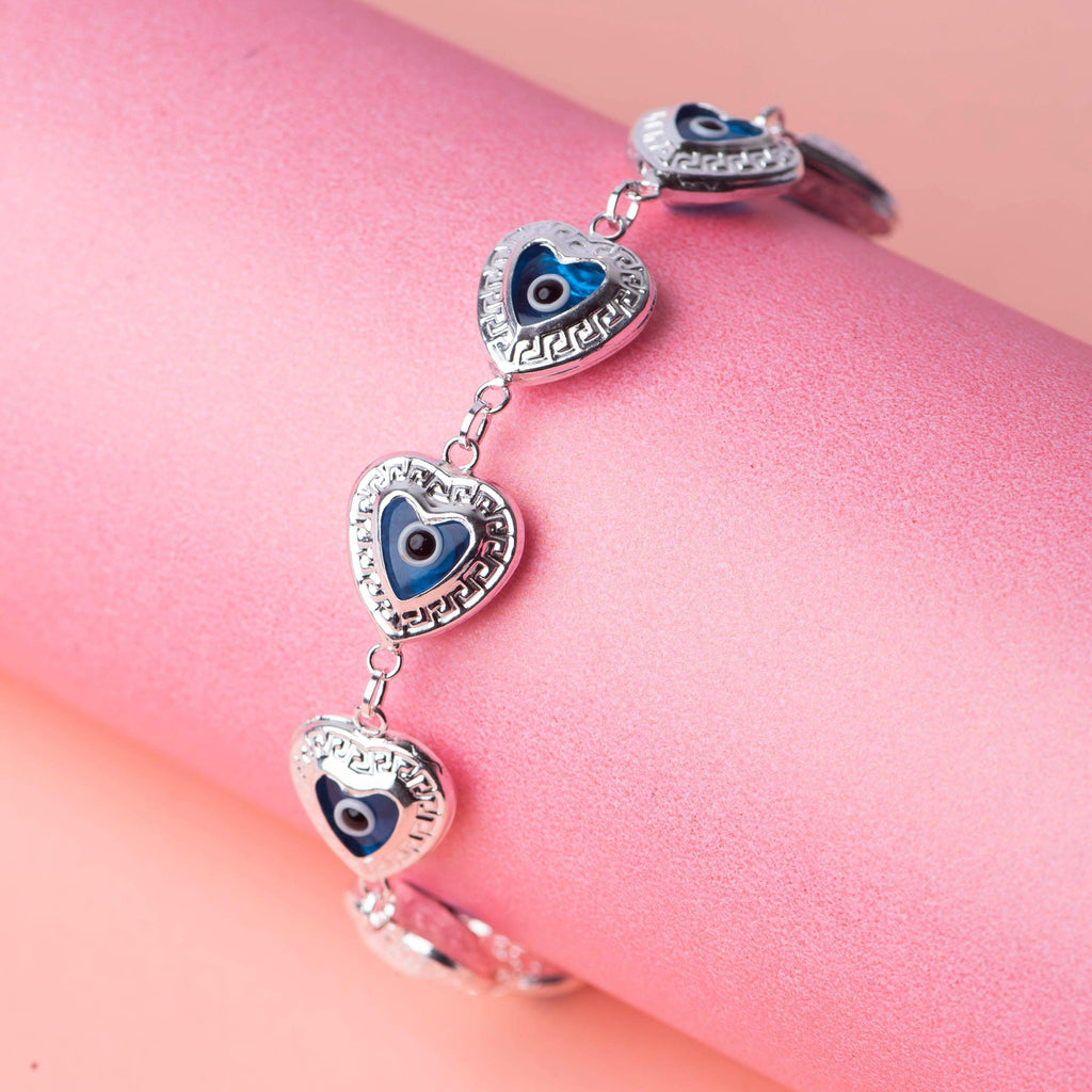 Evil Eye Bracelet - Angaja Silver