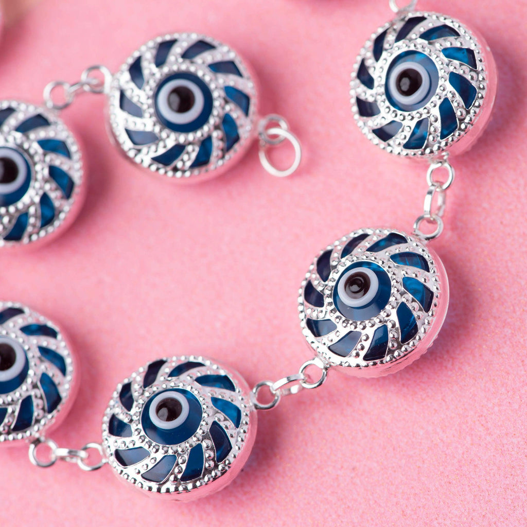 Evil Eye Bracelet - Angaja Silver