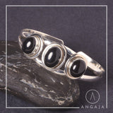 Garnet Silver Bracelet - Angaja Silver