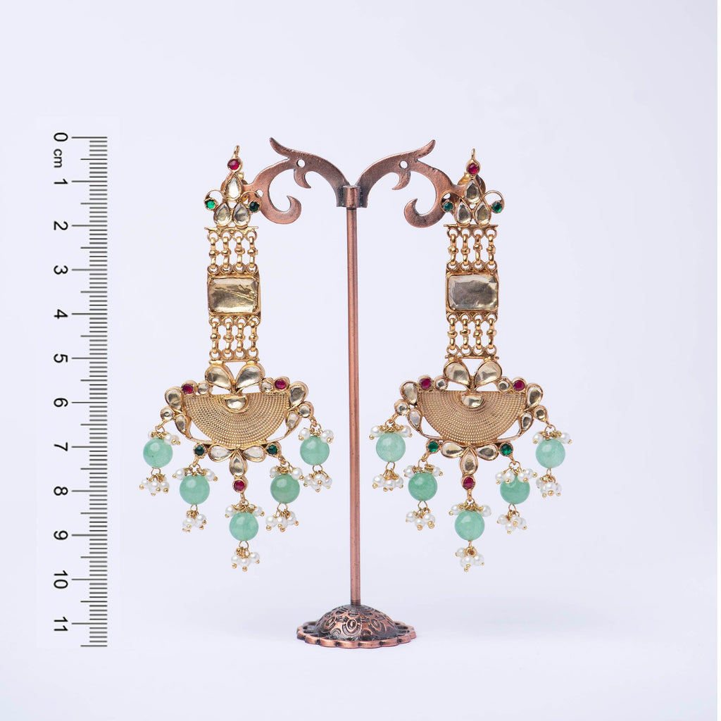 Gold Plated Silver Earrings - Angaja Silver