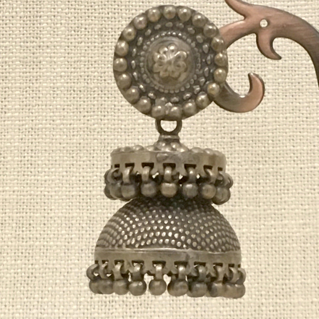 Jhumka - Angaja Silver