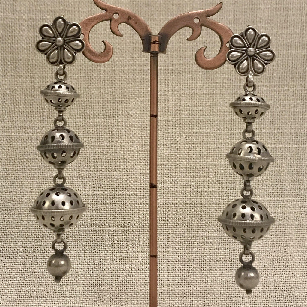 Long Earring - Angaja Silver