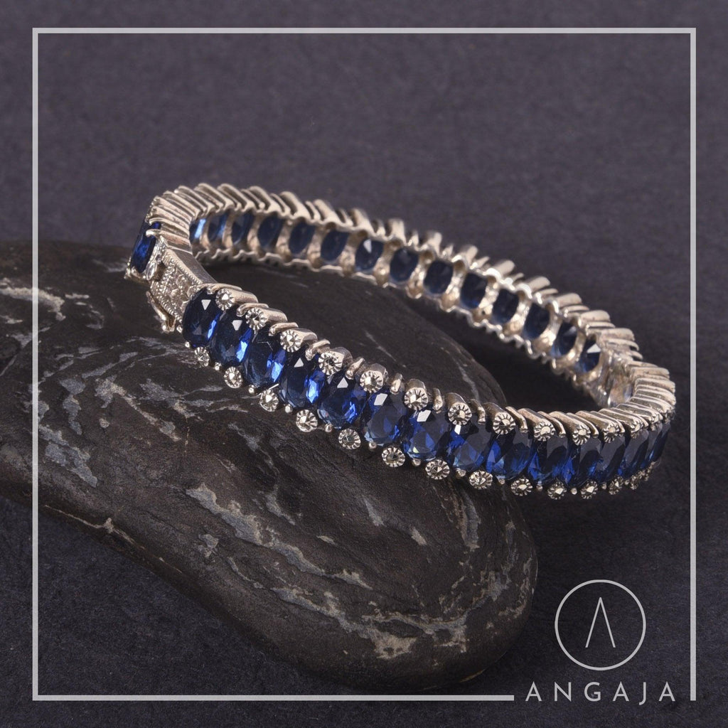 Marcasite Silver Bracelet - Angaja Silver