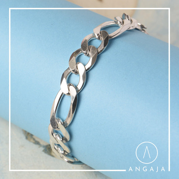 Men's Silver Bracelet - Angaja Silver