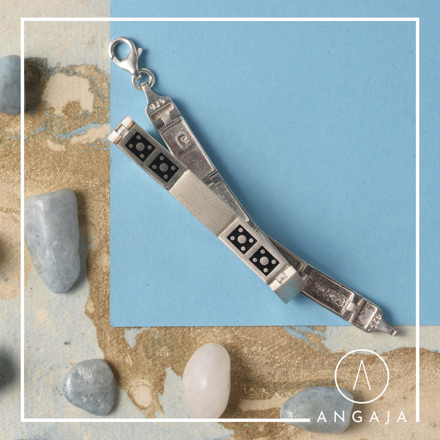 Men's Silver Bracelet - Angaja Silver