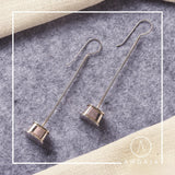 Modern Earrings - Angaja Silver