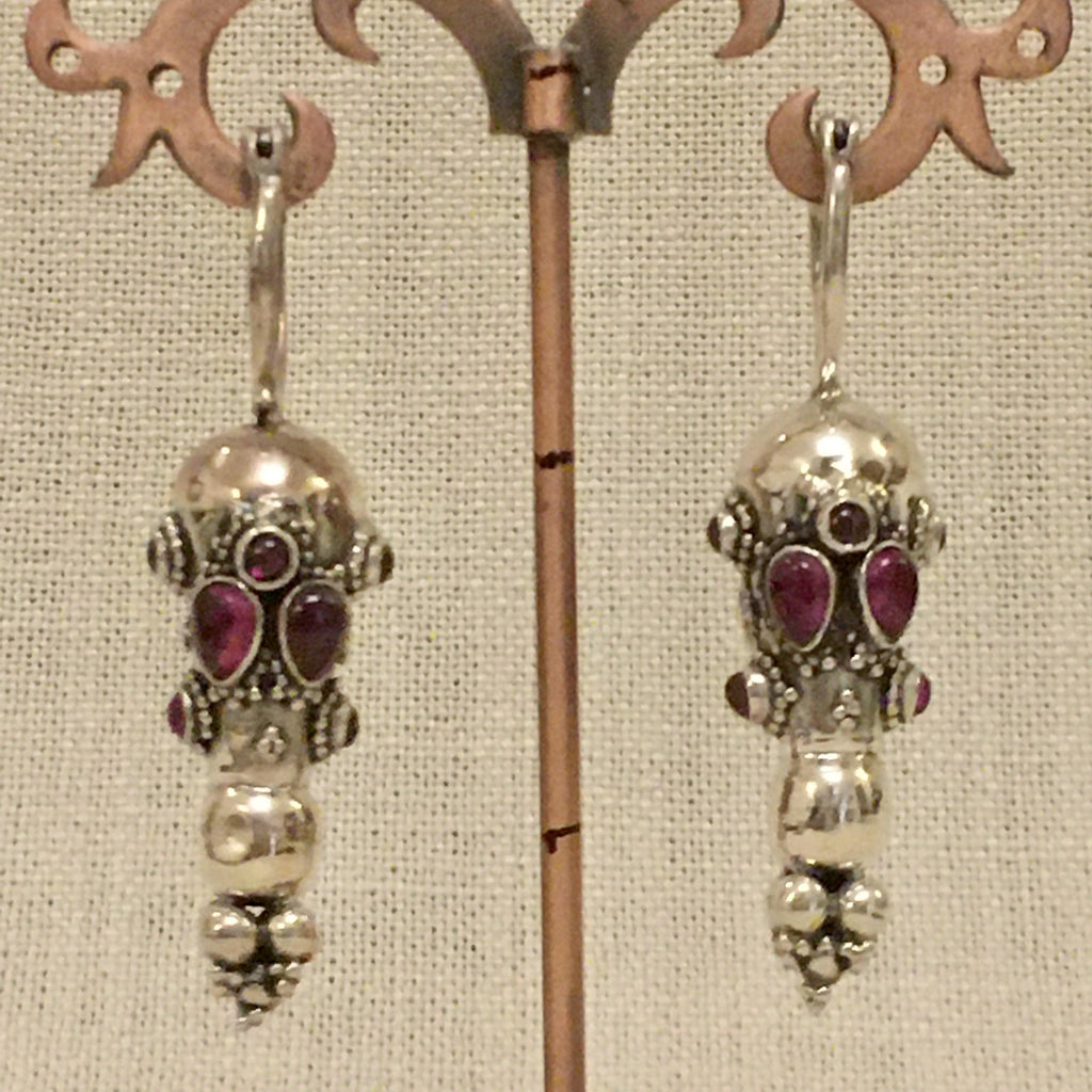 Modern Earrings - Angaja Silver