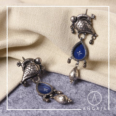 Painting Silver Earrings