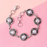 Pearl Silver Bracelet - Angaja Silver