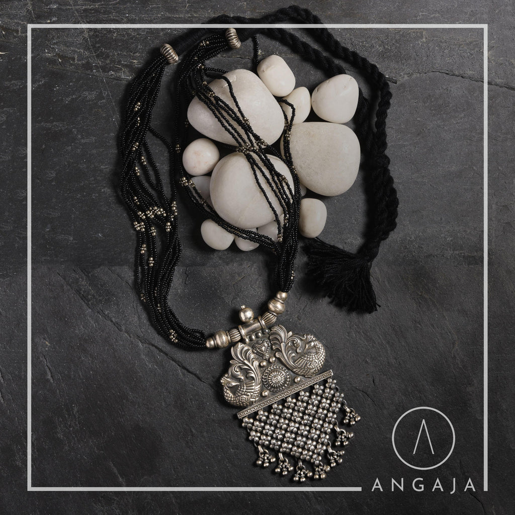 Pendant Necklace - Angaja Silver