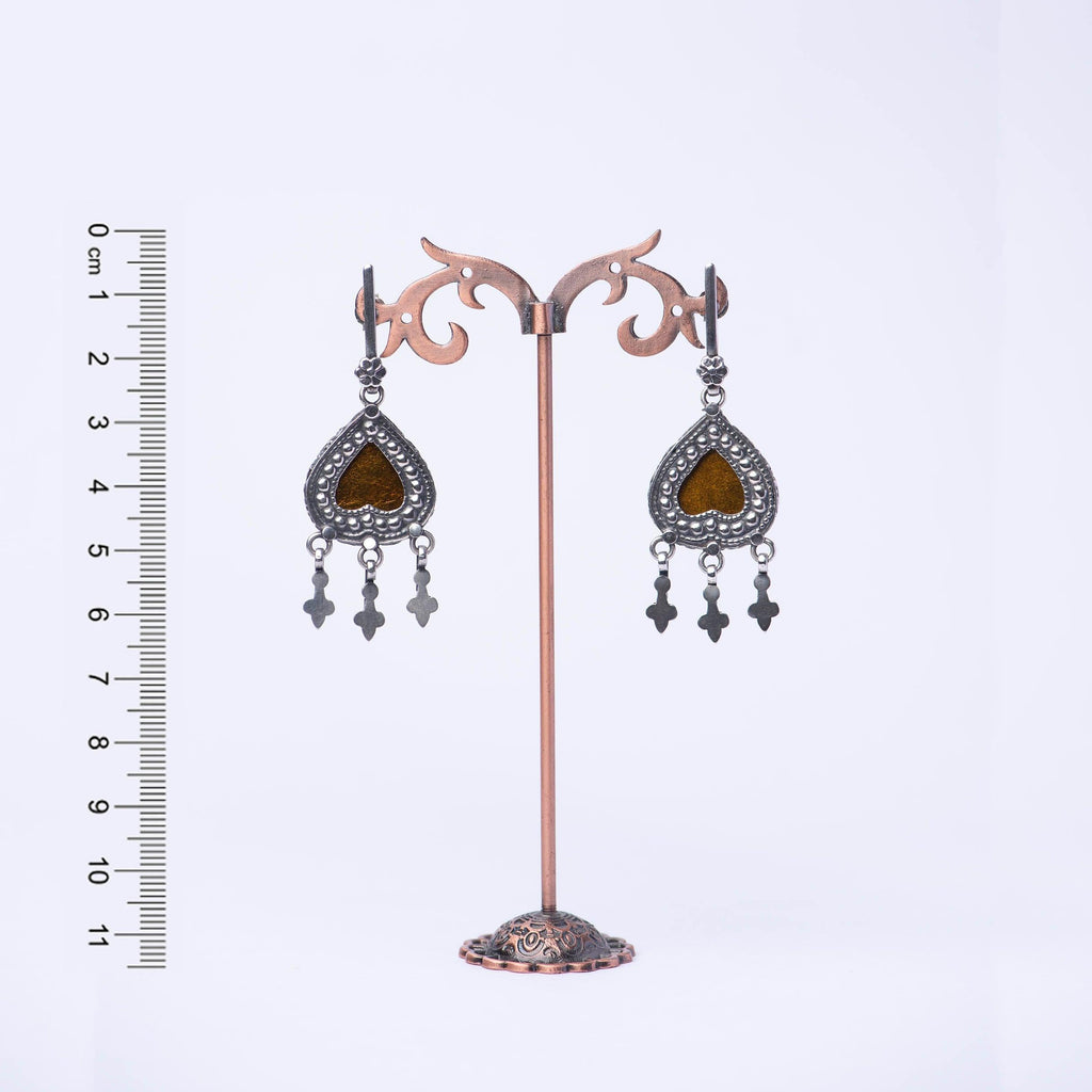 Picture Silver Earrings - Angaja Silver