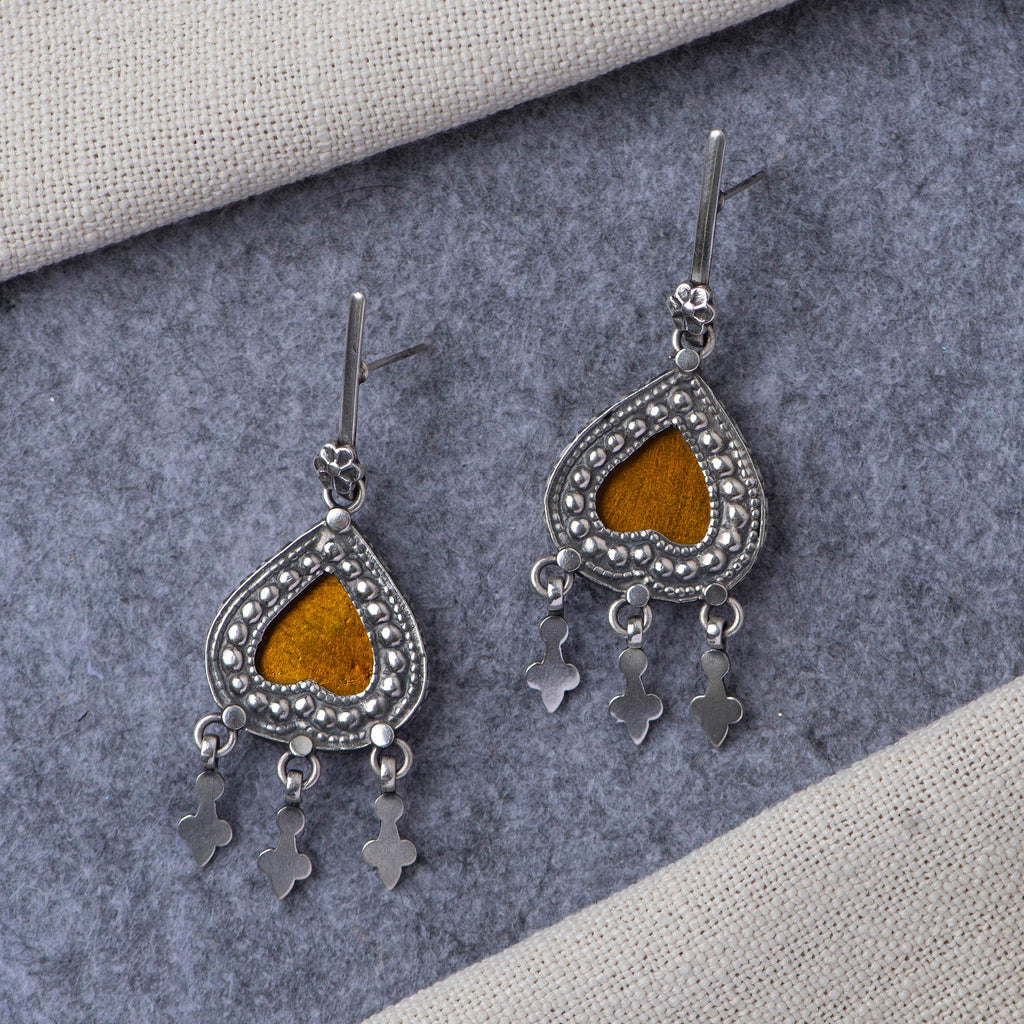 Picture Silver Earrings - Angaja Silver