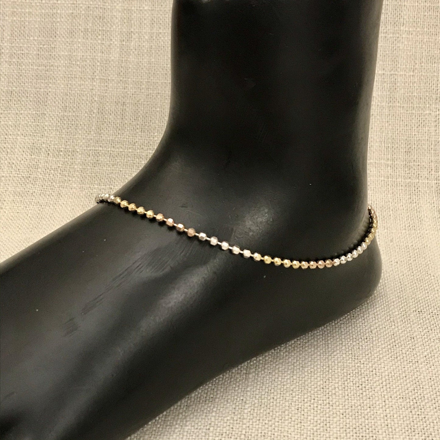 Rose Gold Anklet - Angaja Silver