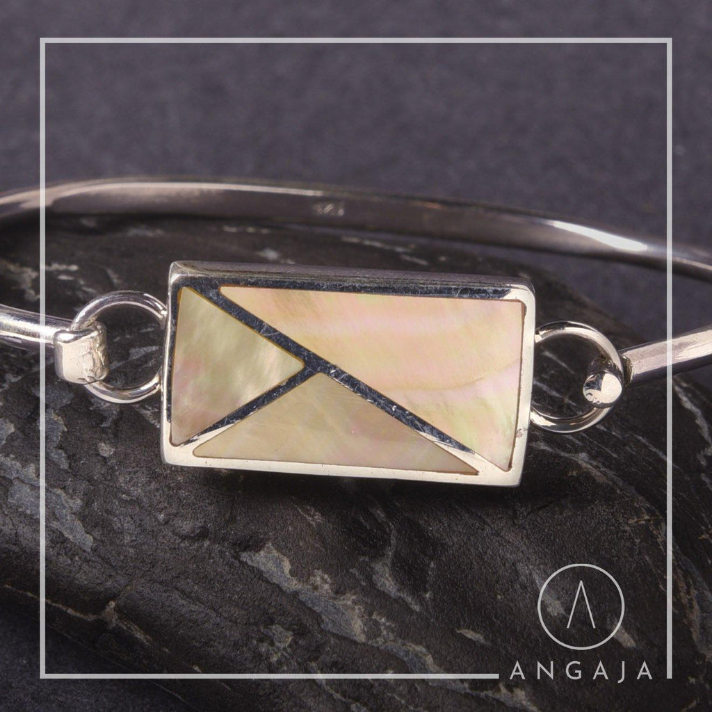 Shell Silver Bracelet - Angaja Silver