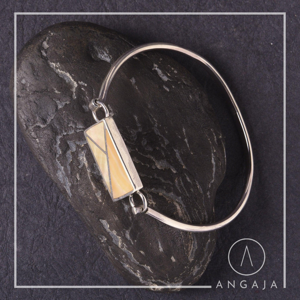 Shell Silver Bracelet - Angaja Silver