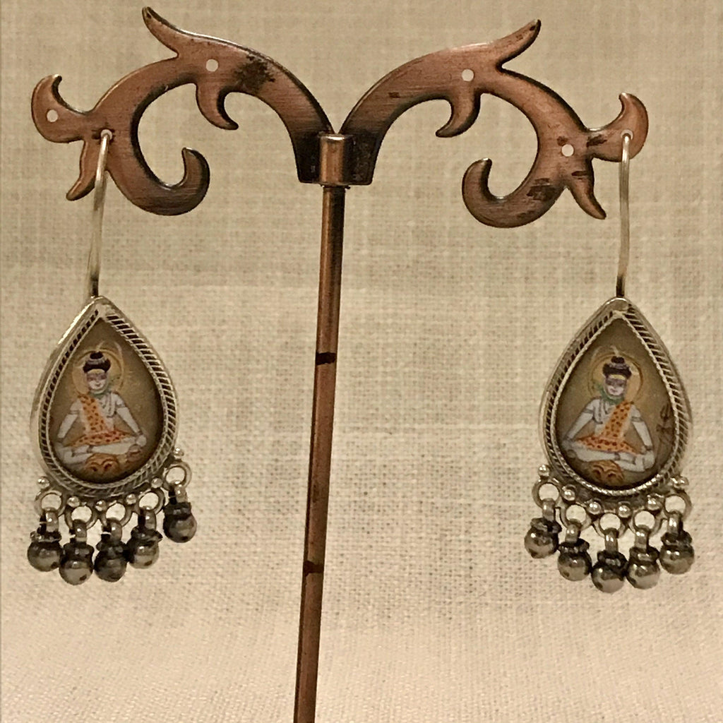 Shiva Earrings - Angaja Silver