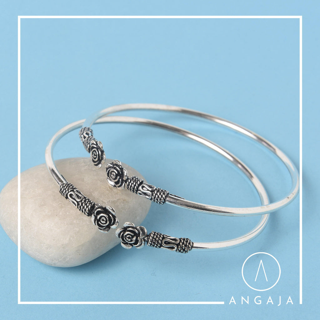 Silver Anklet - Angaja Silver