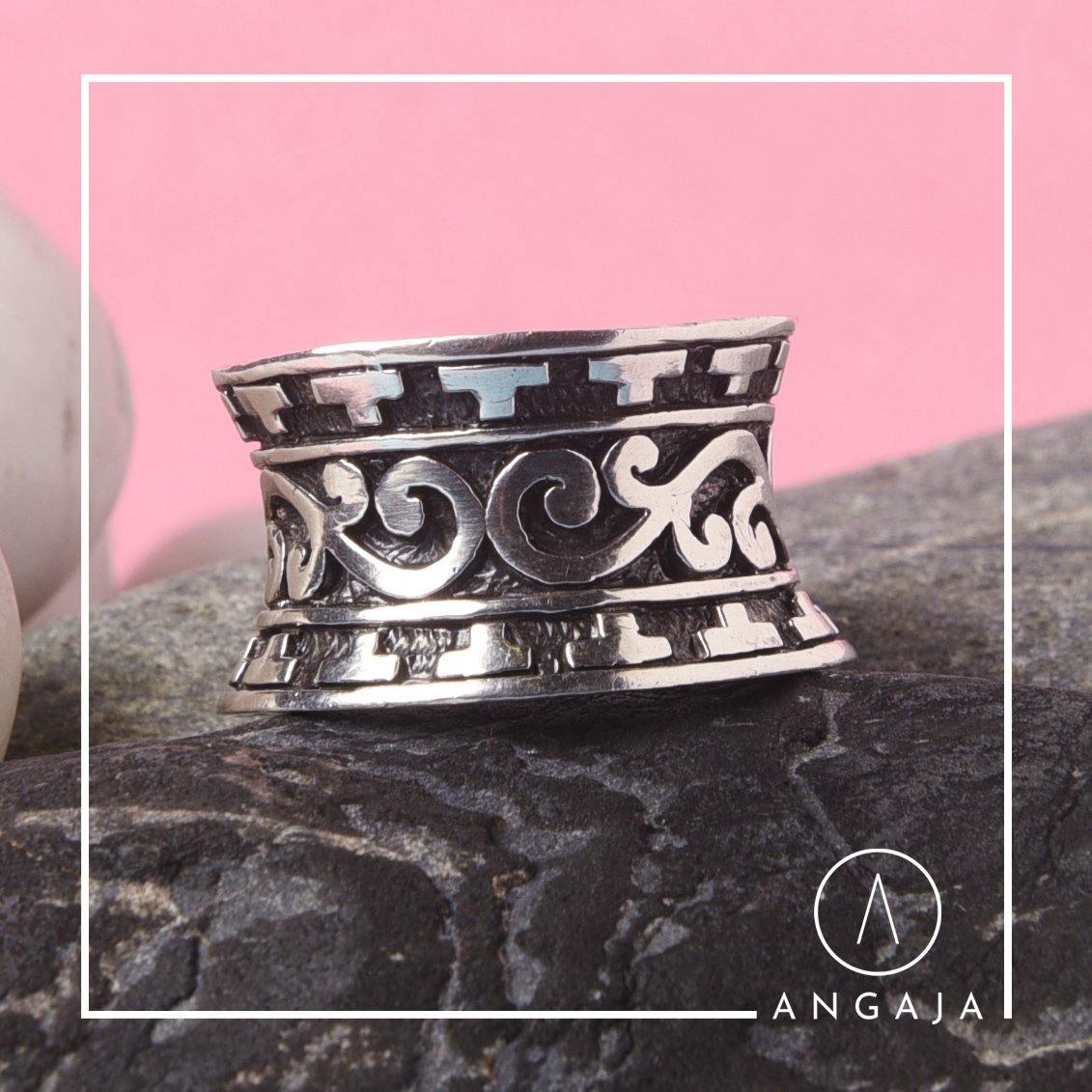 Silver Band Ring - Angaja Silver