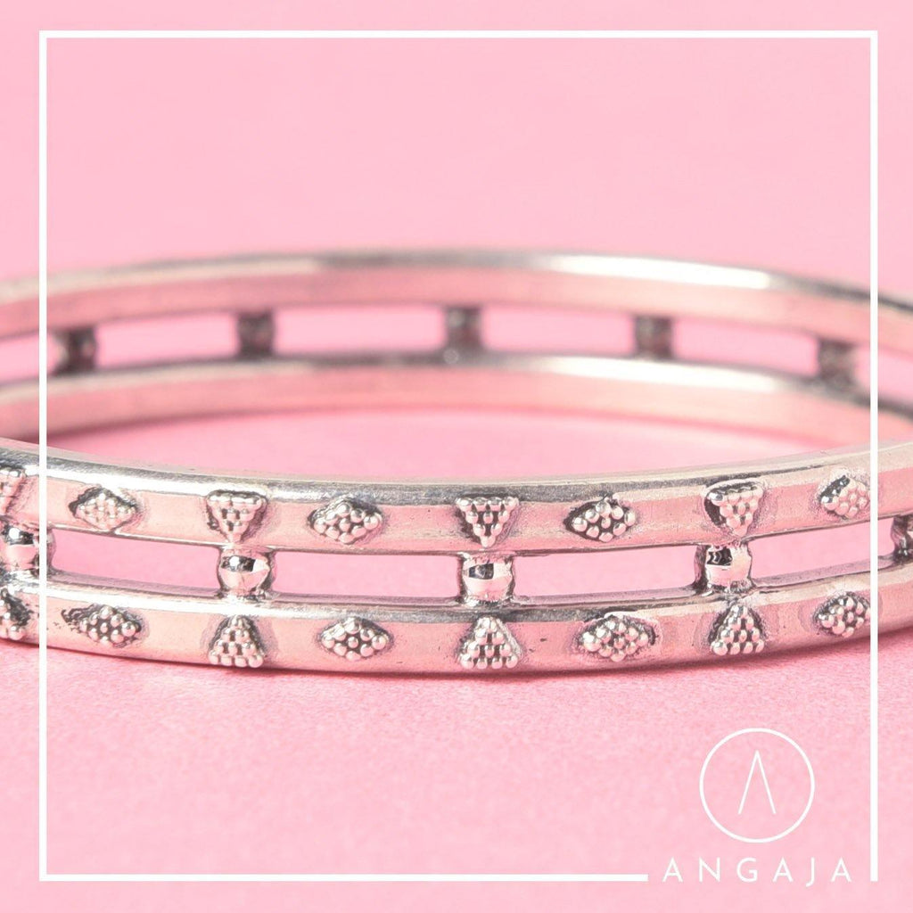 Silver Bangle - Angaja Silver