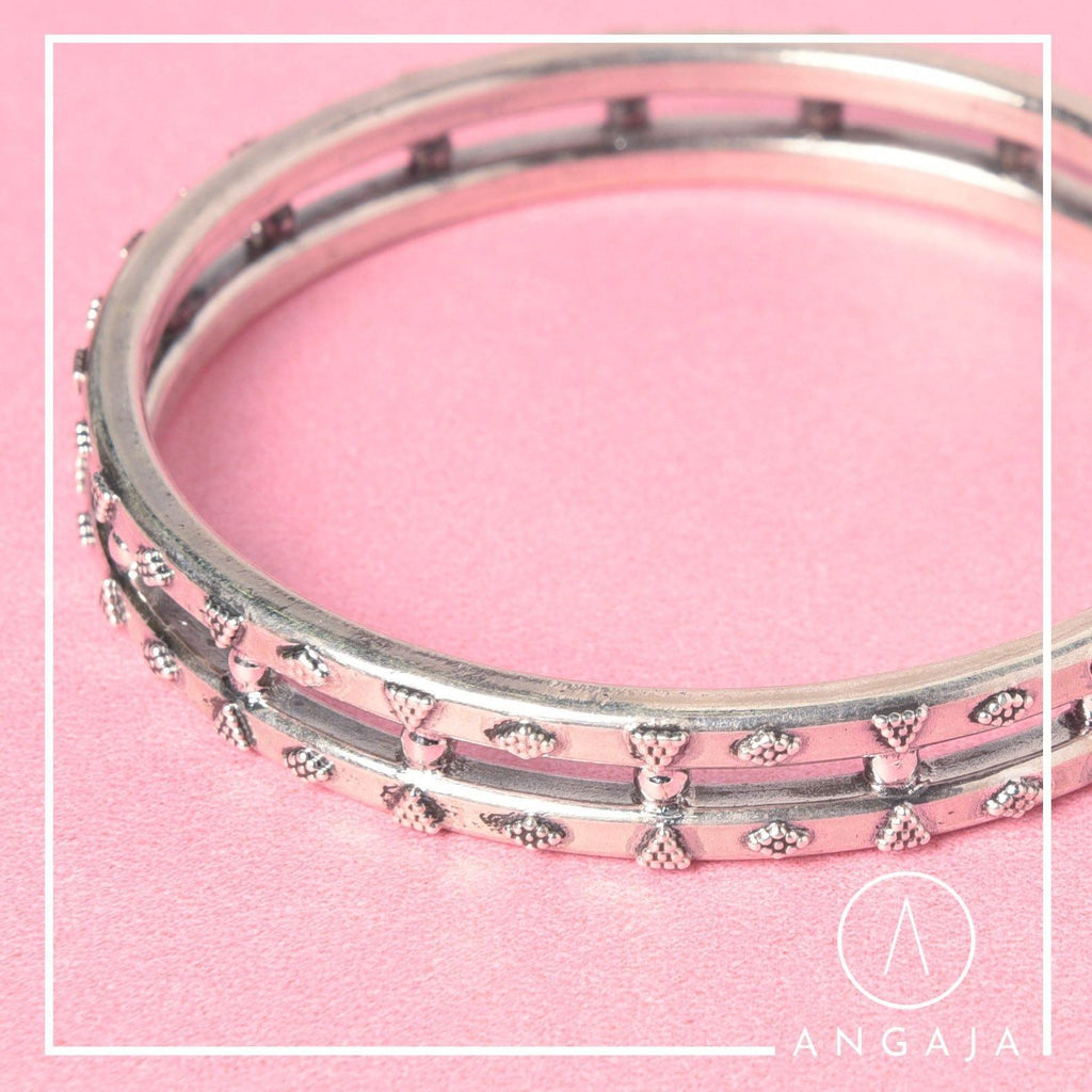 Silver Bangle - Angaja Silver