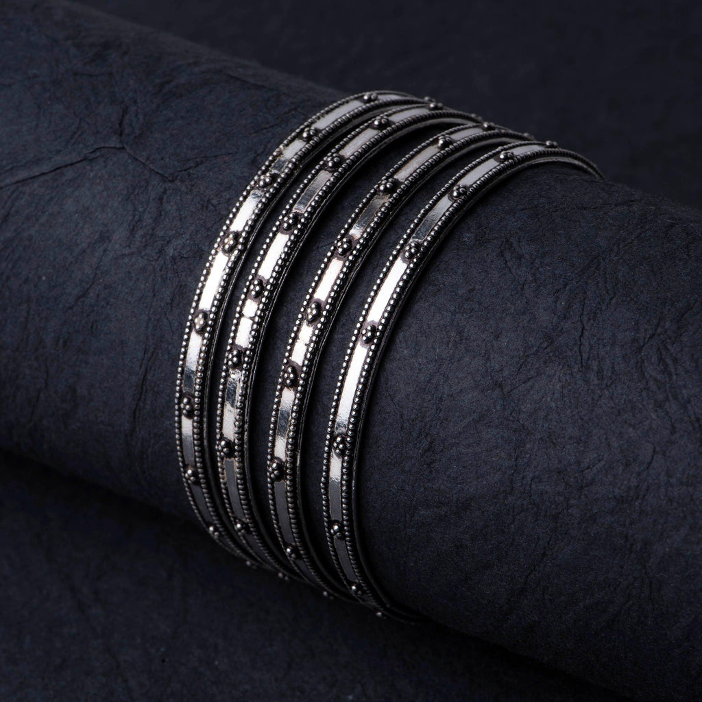 Silver Bangles - Angaja Silver