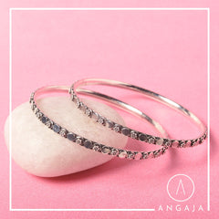 Silver Bangles