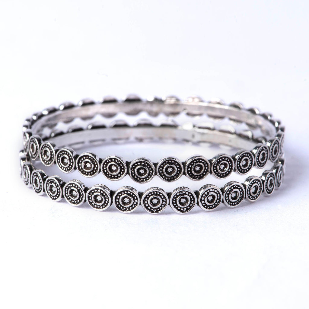 Silver Bangles - Angaja Silver