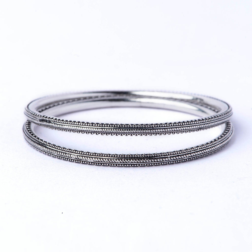 Silver Bangles - Angaja Silver