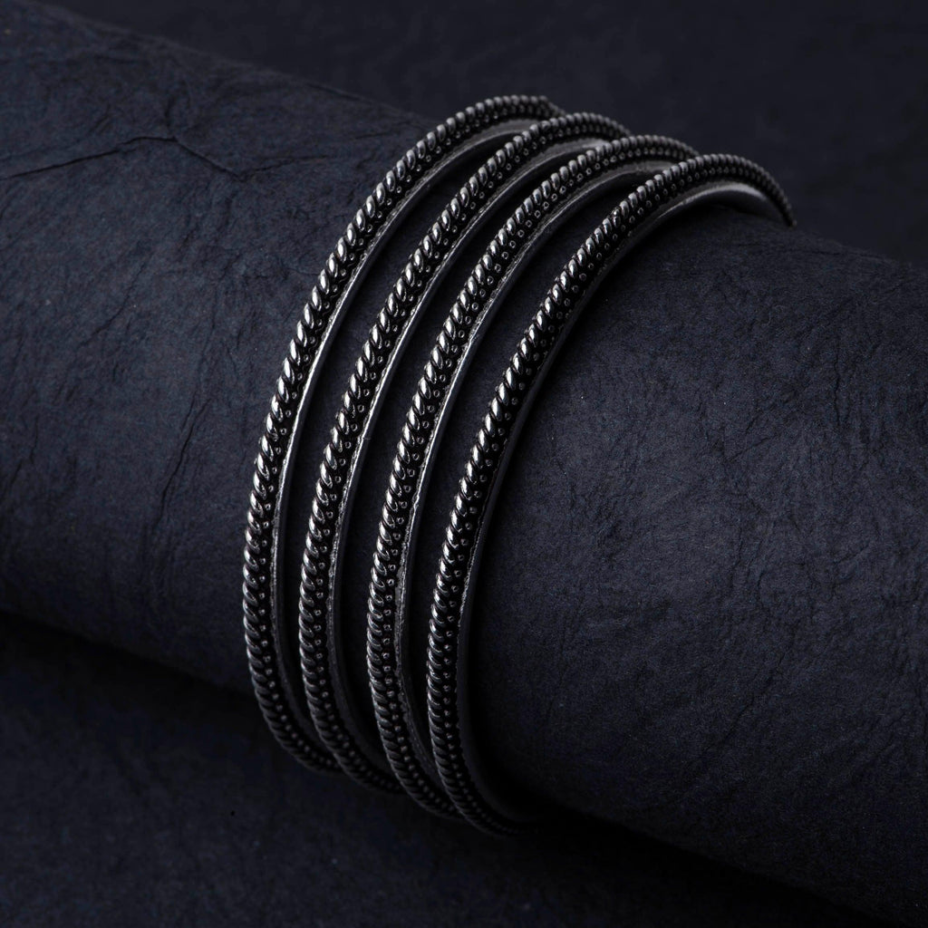 Silver Bangles - Angaja Silver