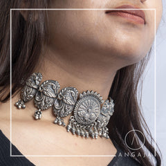 Silver Choker call for price 8800871200