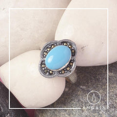 Turquoise Cocktail Ring