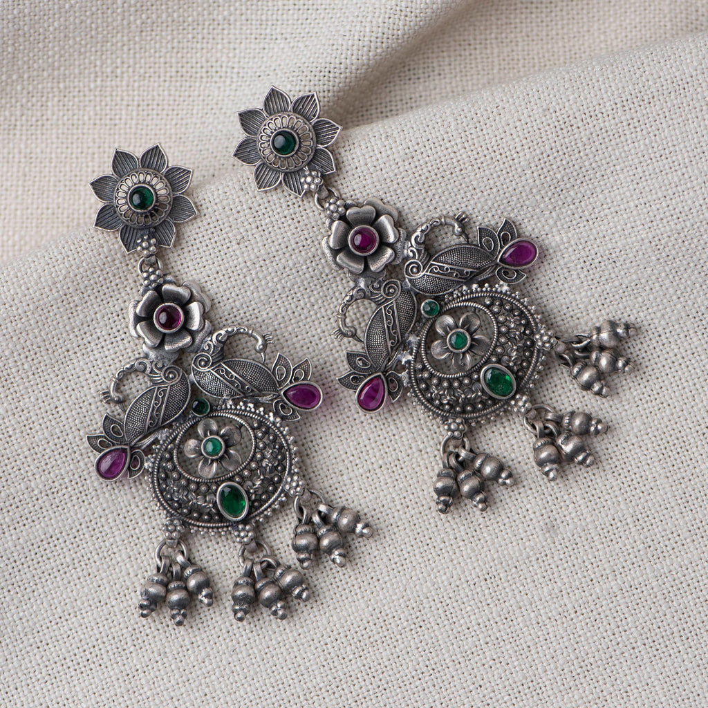 Silver Earring - Angaja Silver